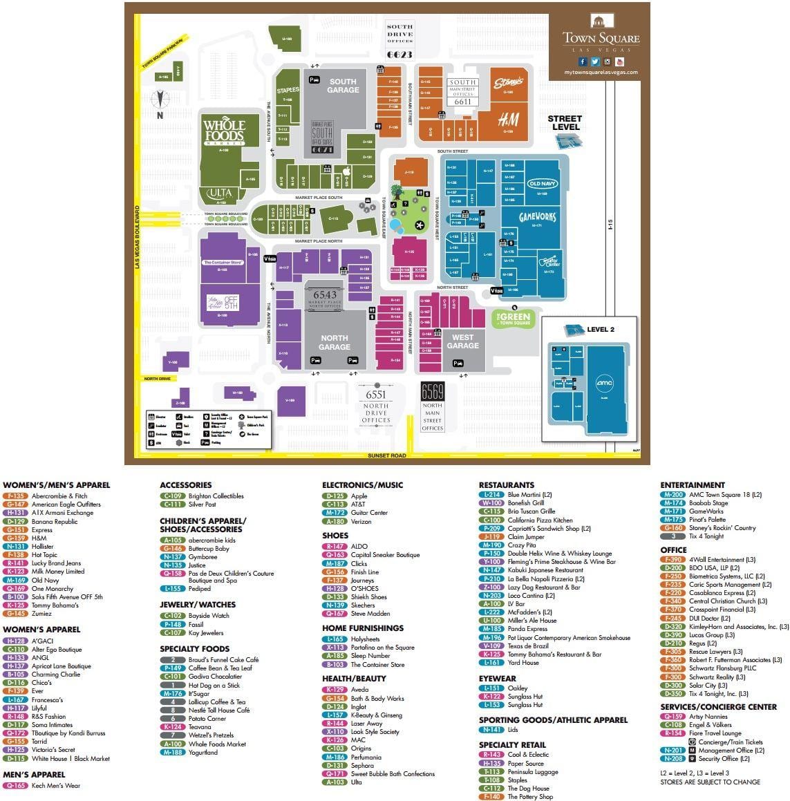 o centro da cidade de Las Vegas mapa
